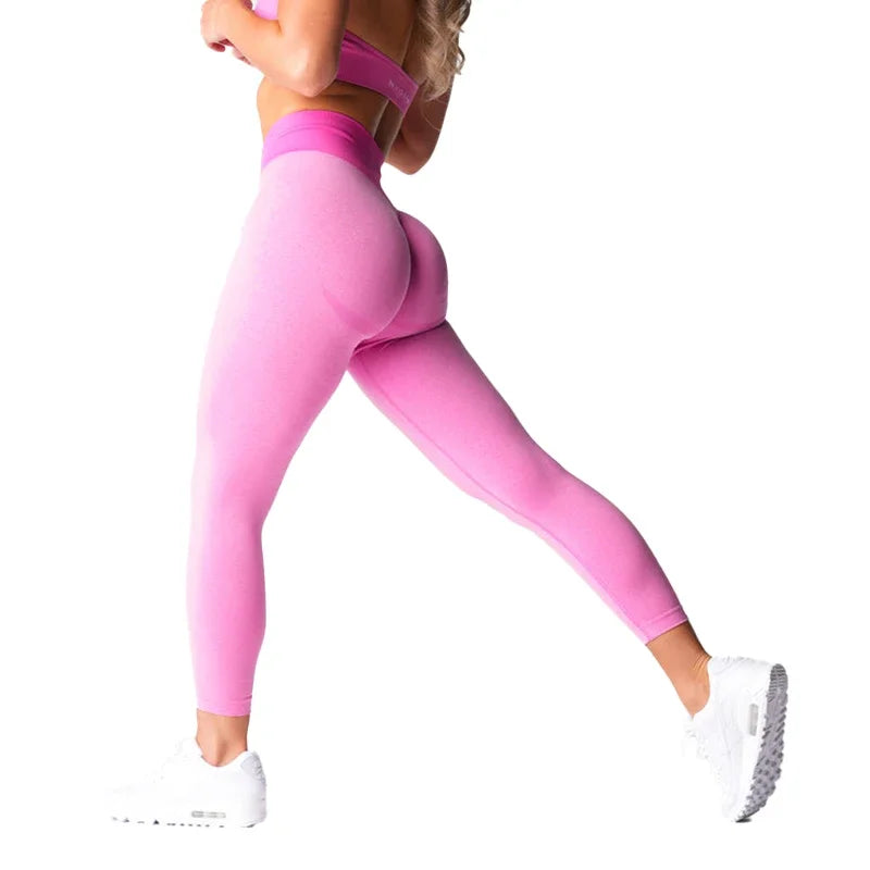 Knockout Seamless Leggings Spandex tights Women Soft Workout Tights Fitness