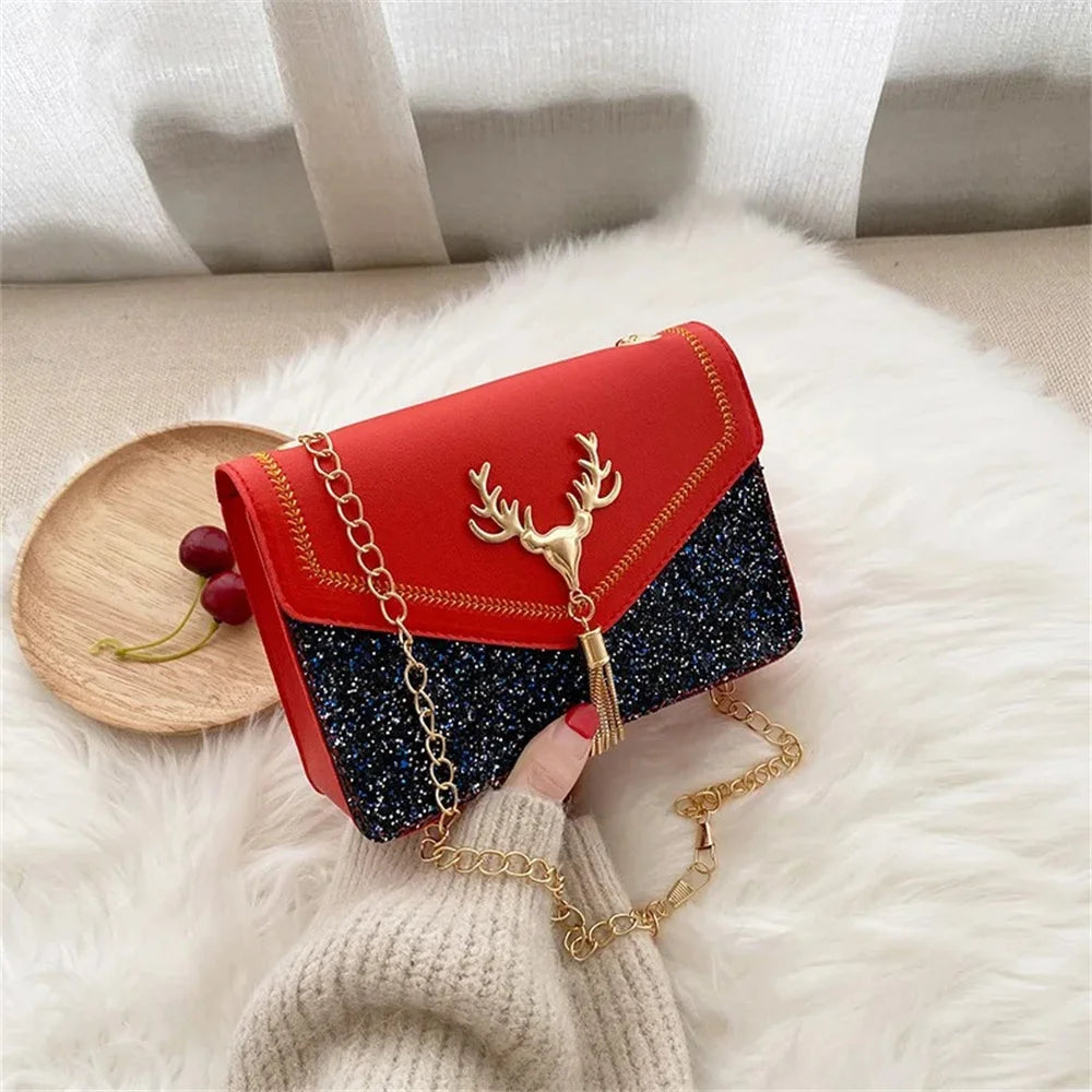 Shoulder Bags Small Square Messenger Bag Women  Female Handbag Phone Purse