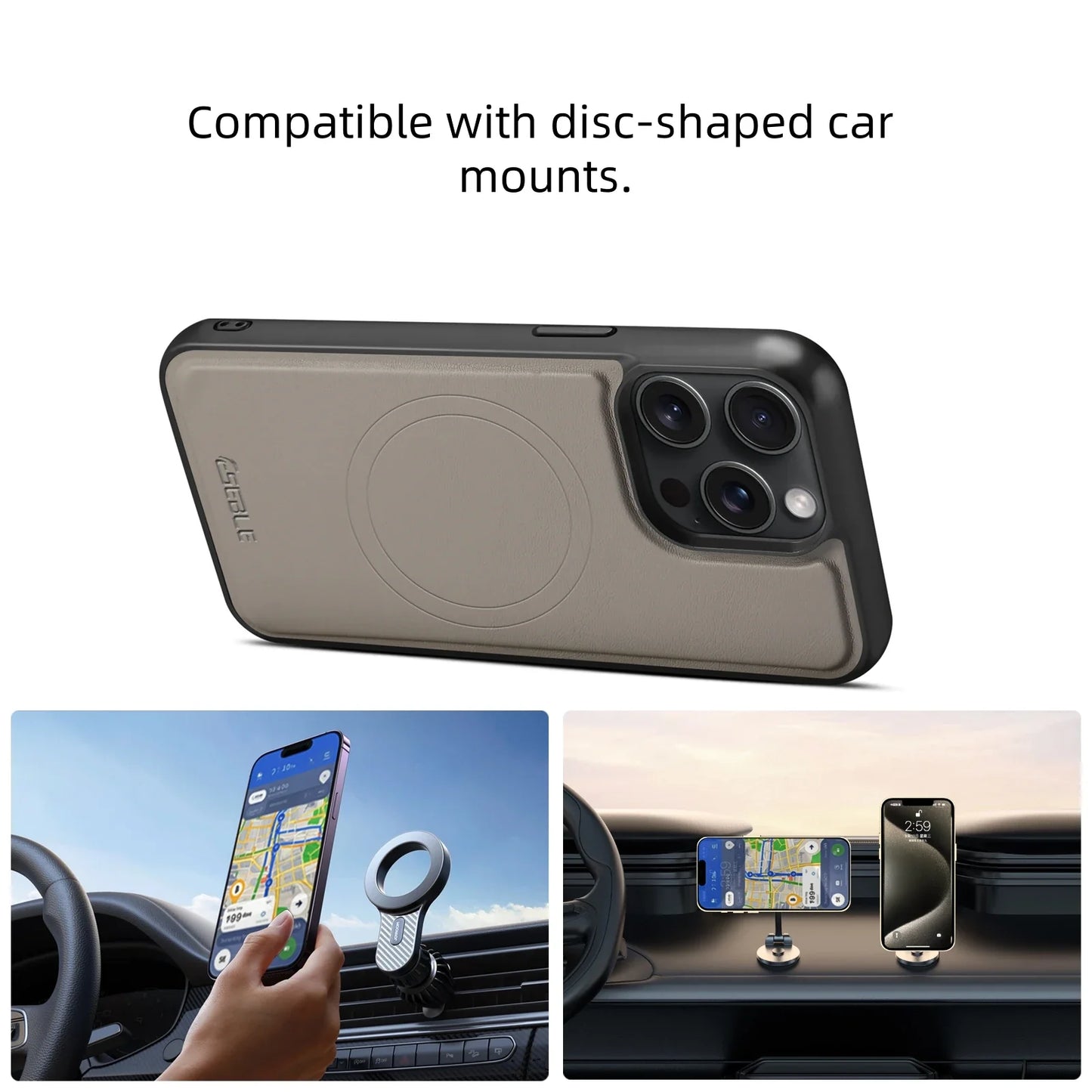 2 In 1 Detachable Magnetic Leather Case for IPhone 17 16 Pro Max 15 14 13  Wallet Cover Cards Holder Pocket