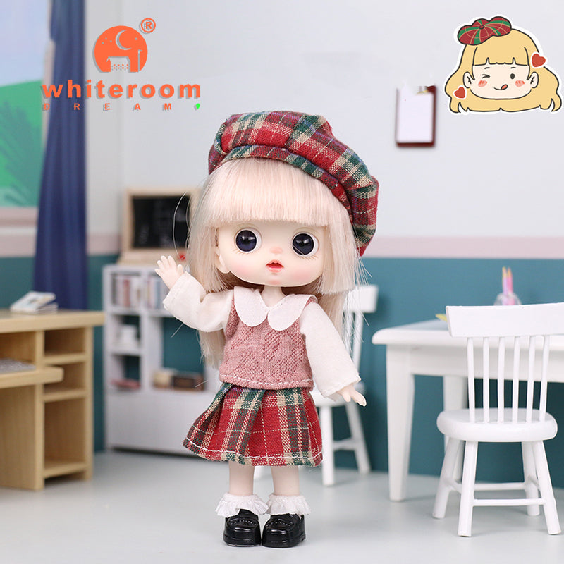 Mini Ob11 Bjd Doll Accessories Obitsu 11 Clothes Dolls For Girls Boy Toys Baby Kawaii Anime Toy Cute Items Miniature Costume