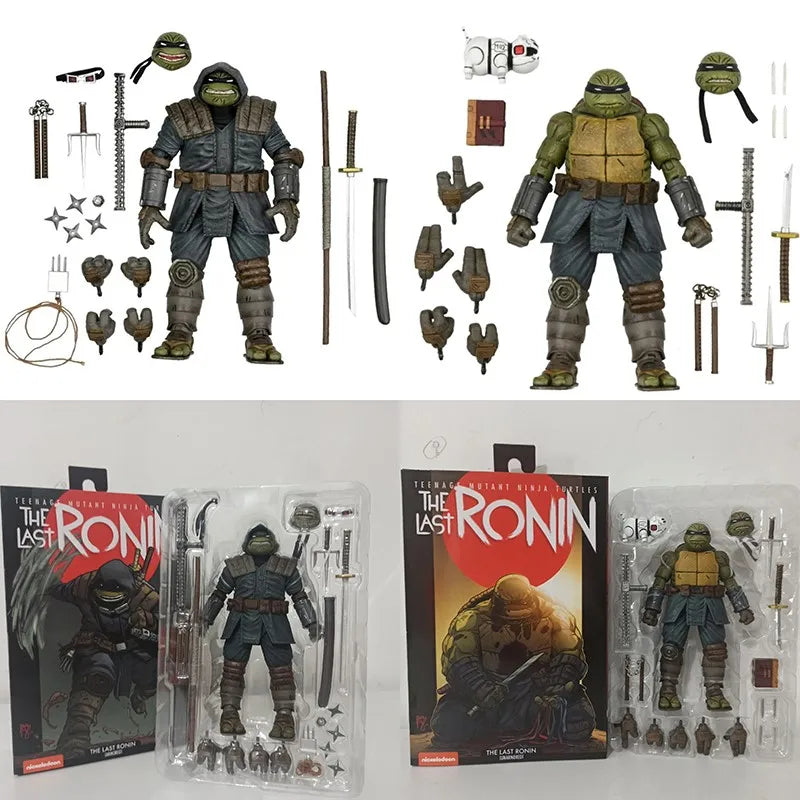 NECA Last Ronin Leonardo April Oneil Casey Jones Hunchback Michelangelo Mummy Raphael Frankenstein Monster Turtle Action Figure