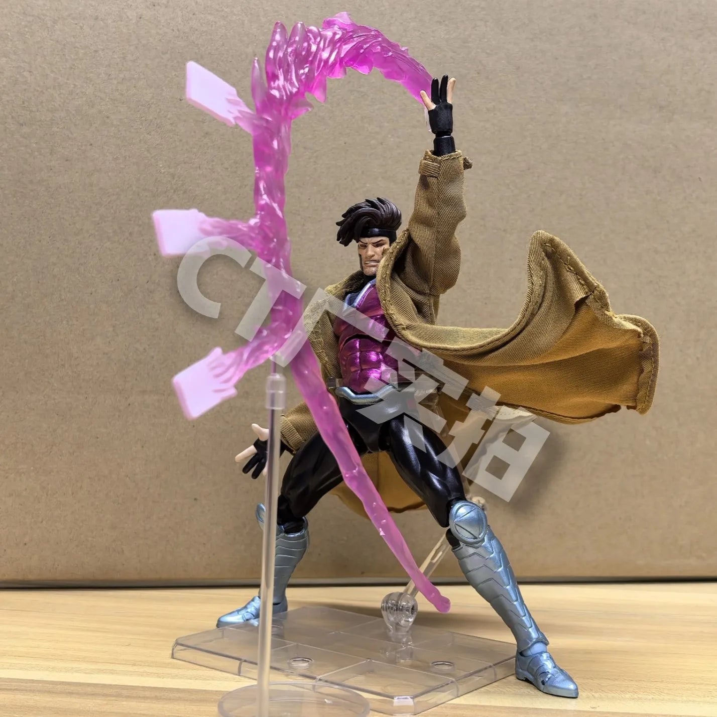 CT Toys Gambit Figure Mafex 131 X-Men Wolverine Shf Anime Action Figure 18cm Figurine Statue Model Customized Gifts for Kids