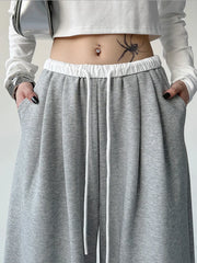 Wide Leg Sweatpants for Women Sport Pants Casual Sportswear Oversize