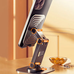 360° Rotate Metal Desk Mobile Phone Holder Stand For iPhone iPad Xiaomi Adjustable