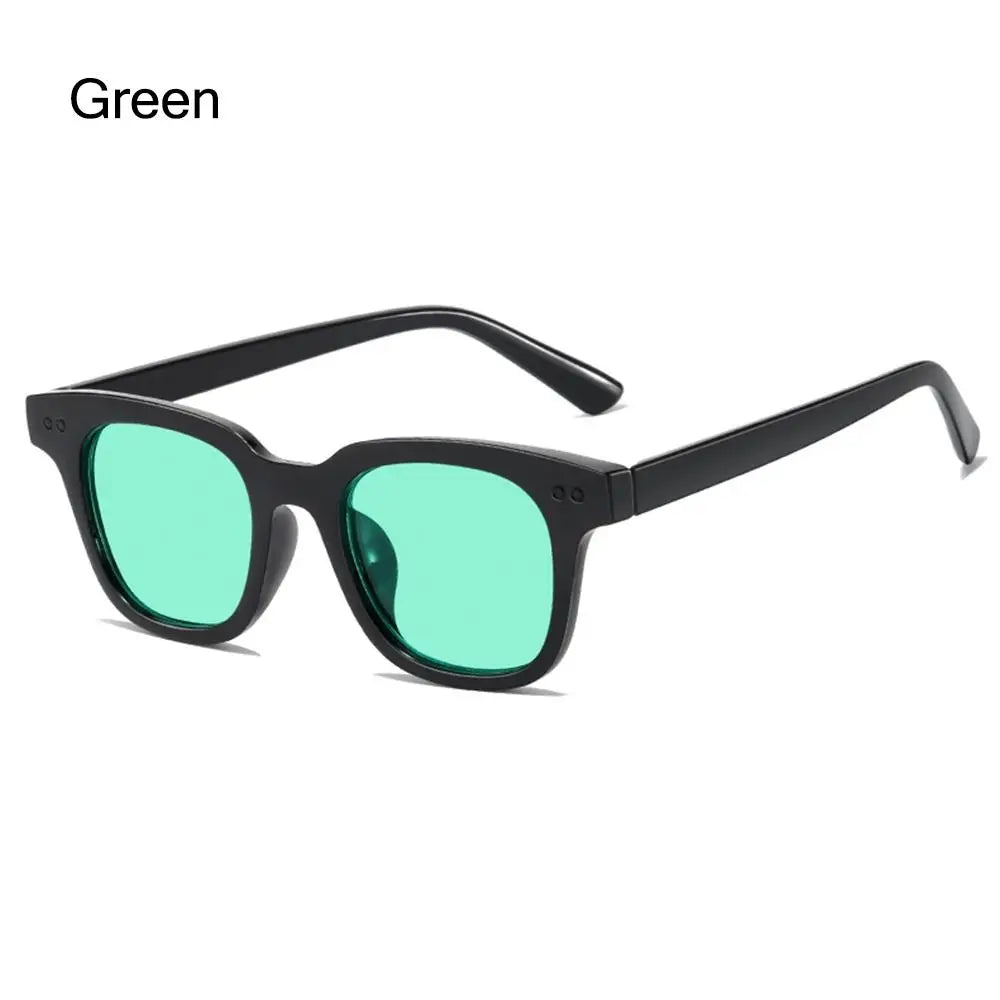 New Vintage Ocean Lens Sun Glasses Cycling Sunglasses for Men Women Fashion Square Frame Sunglasses UV Protection Eyewear Shades