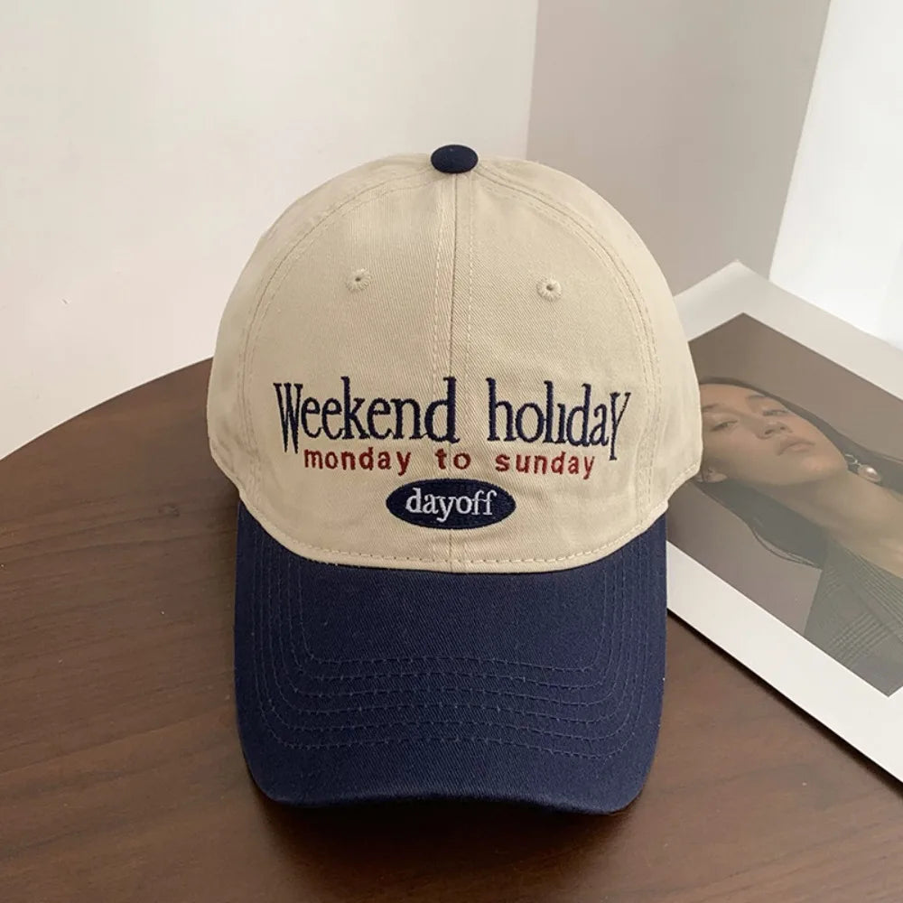 Retro Baseball Cap Versatile Sunscreen and Shading Hat Breathable Adjustable Hip Hop Gorras Trucker Cotton Cap Dad Hats