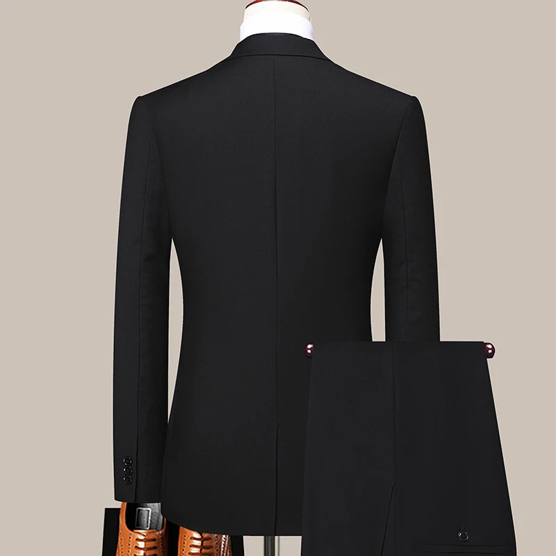 Men's British Style Elegant Fashion High-end Simple Casual Gentleman