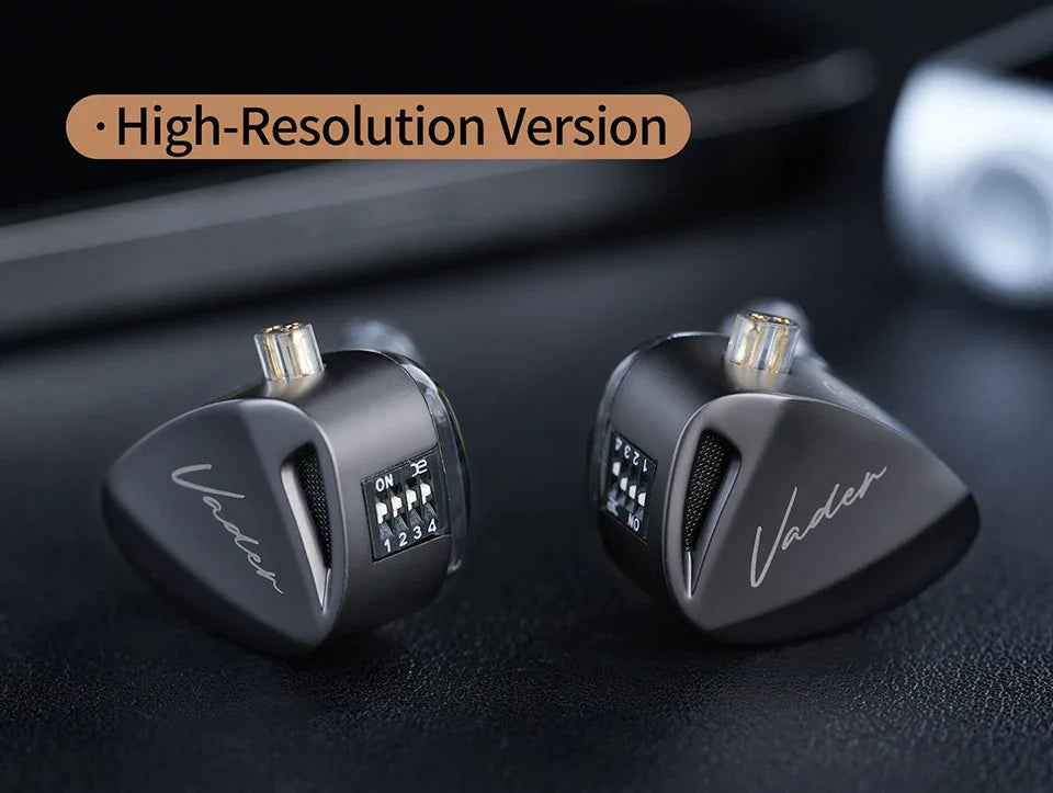 KZ Vader In Ear Monitor, HiFi Headphone, Customisable Headphone Switch Adjustment, Zobel Network Headset Design