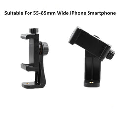 Phone Tripod Holder Mount Head 1/4" Screw Adapter Rotatable Digital Camera Bracket