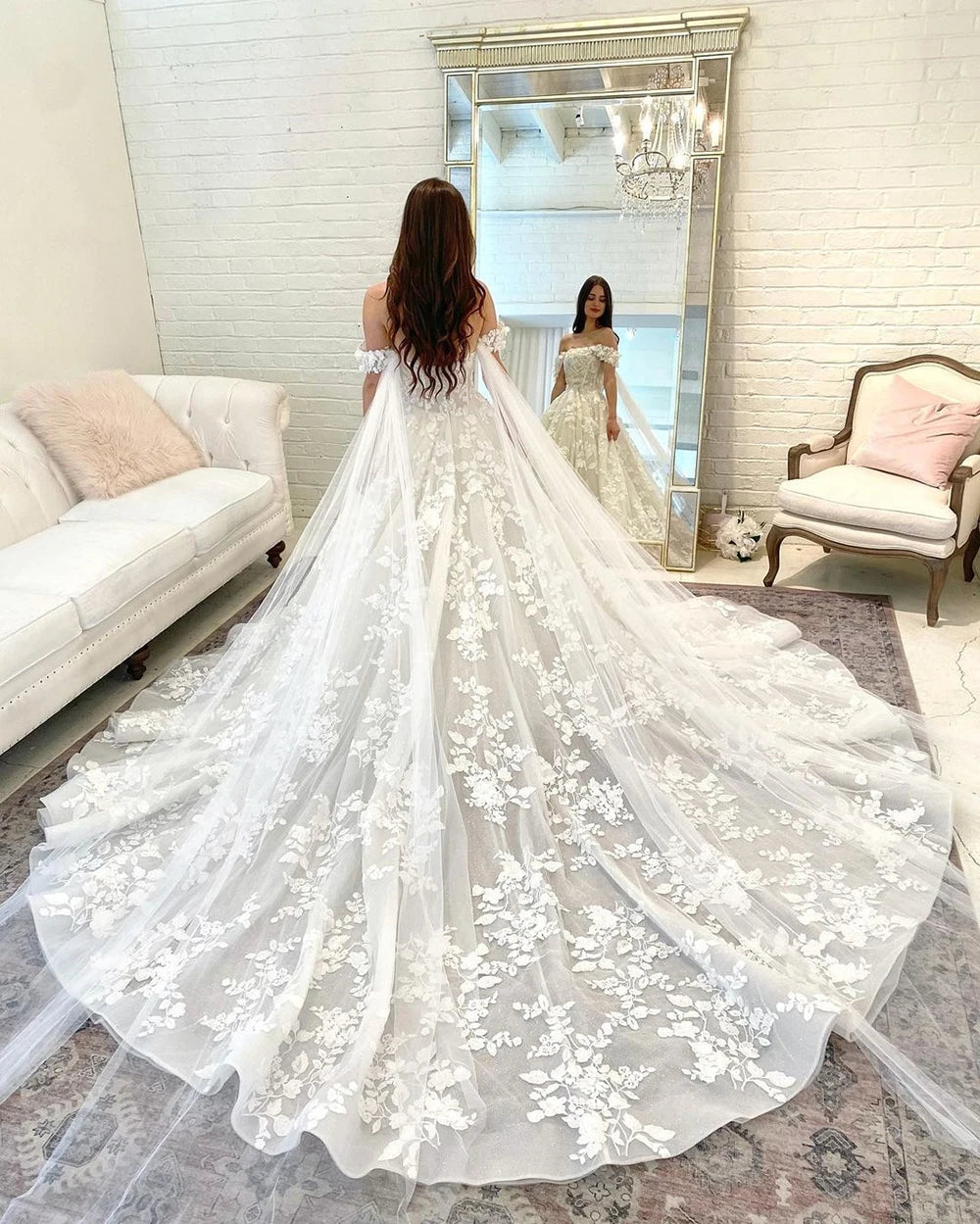 White Bridesmaid Dresses: Wedding Dresses For Women Off the Shoulder Sweetheart