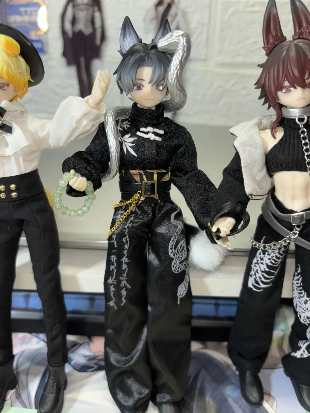Original Jidongshunxi 17cm Sicily Past The Story Series Mjd Blind Box With Movable Joints Anime Figure Modle Toy Desktop Gifts