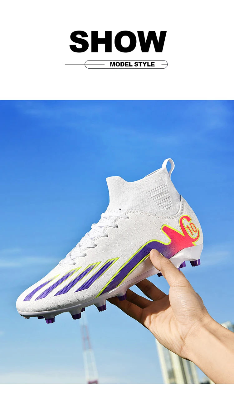 Sneakers Men Soccer Shoes Sport FG Football Boots Adult Futsal Training Shoes