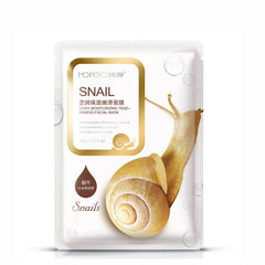 15Pcs Fresh Fruit Face Mask Snail Hyaluronic Acid Hydrating Firming Skincare Sheet Masks Facial Mask Korean Cosmetics