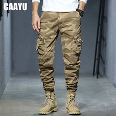 Joggers Cargo Pants Men Casual Hiphop MultiPocket Male Trousers