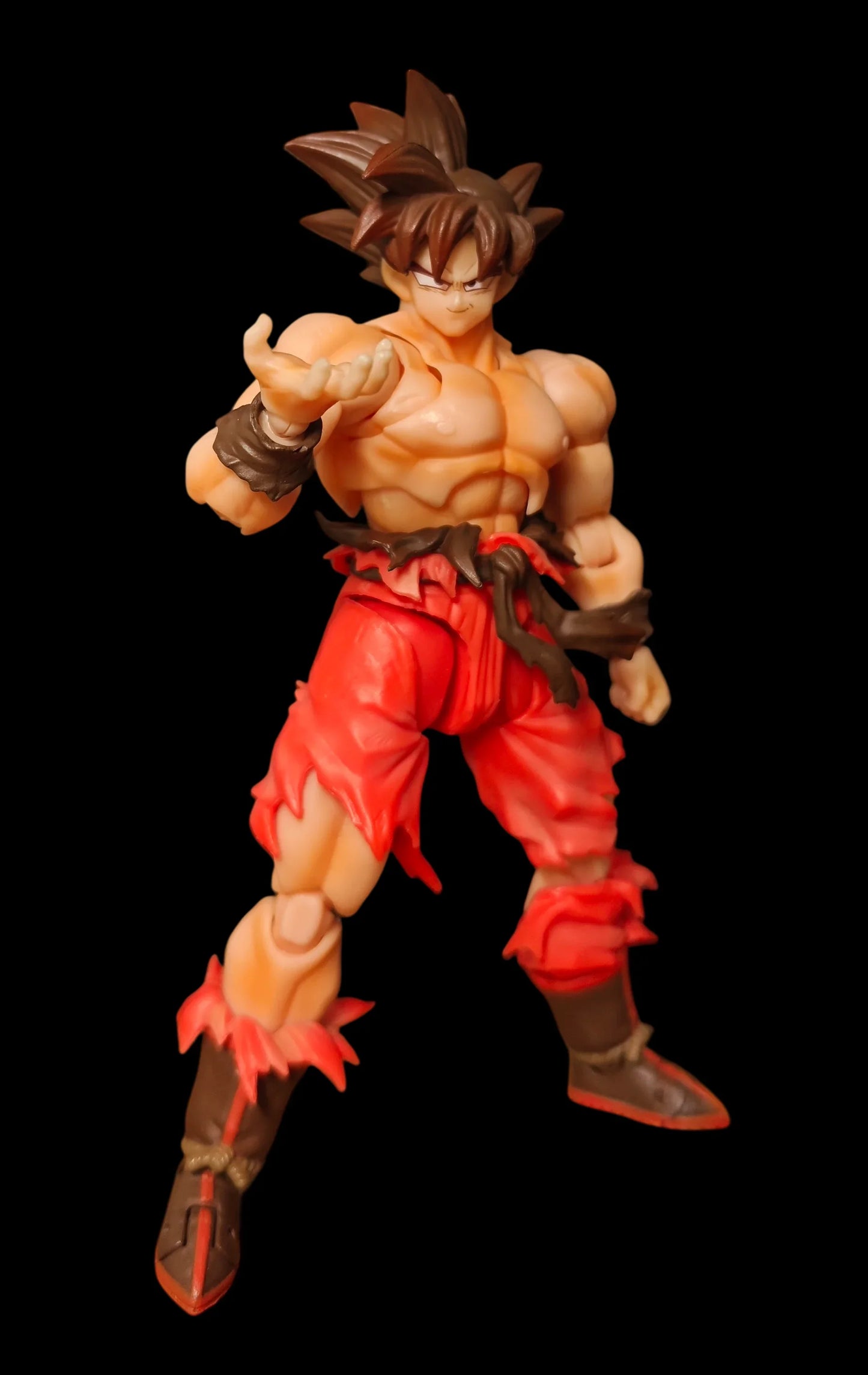 In Stock EC SHF Kaiouken  GOKU Dragon ball Z 1/12 Scale Action FIgure Model Toys Anime Figurals Brinquedos Gift