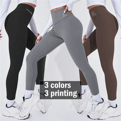 High Waist Yoga Warm Leggins Sports Tights Thermal Woman Running Pants