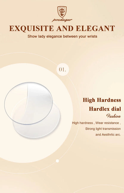 POEDAGAR New Luxury Woman Watch Waterproof Luminous Date Ladies Watch High Quality Stainless Steel Simple Women's Quartz Watches