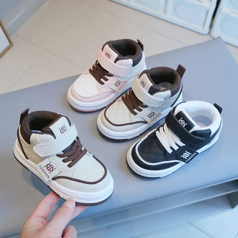 Kids Sneakers Boys Girls Casual Shoes Non-slip Sport Footwear Wear-resistant