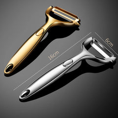 Golden Vegetable Peeler Potato Carrot Peelers Stainless Steel Peeler with Ergonomic