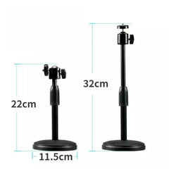 360 Degree Webcam Support Stand Desktop Webcam Tripod