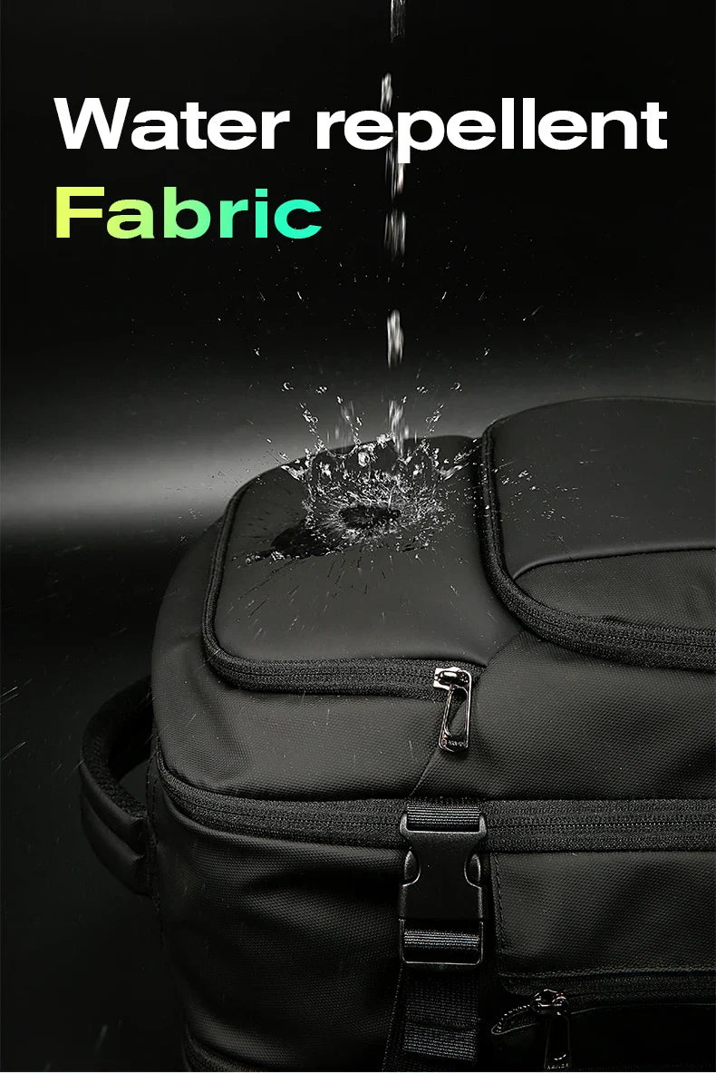 BANGE New Design Large Capacity Oxford Men 15.6 inch Laptop Backpack Softback Business Waterproof Backpacks with USB Charing