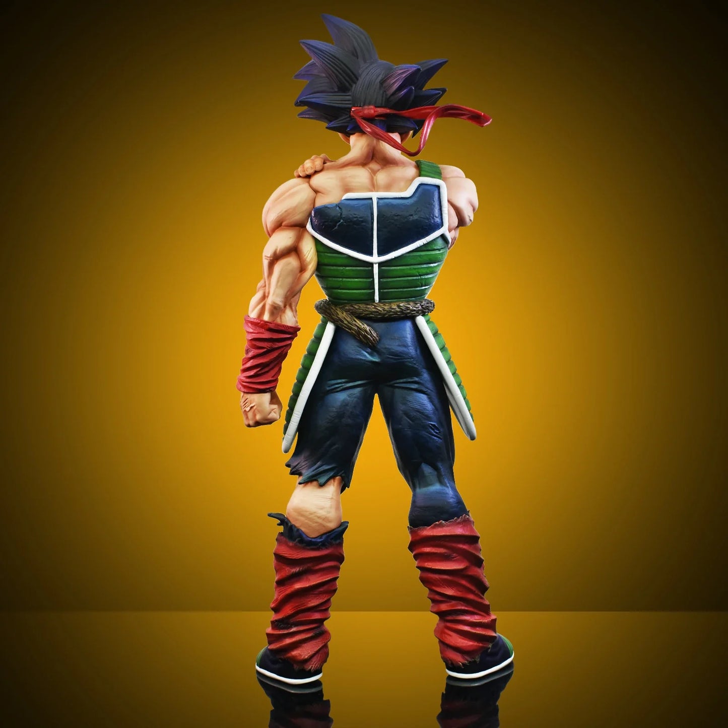 24cm/9.4in Anime Dragon Ball Z Character Badak Model Collection Model Statue Ornament Toy Gift