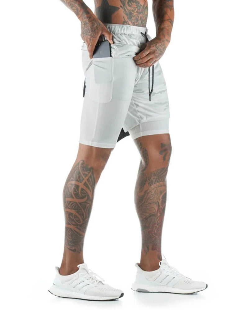 Outdoor Sports Running Shorts Comfortable Breathable Running Fitness Sweat