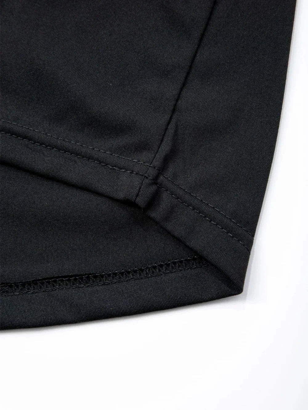 Men's Hooded Short-Sleeved Tees Summer Slim Fitness Quick Dry T-shirt Breathable Sports Tops for Male Bodybuilding