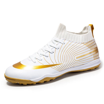 Men Soccer Shoes Kids Football Boots Women Breathable Soccer Cleats