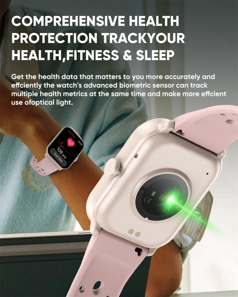 New Series 5 Watch5 Men Smart Watch Blood Pressure Blood Oxygen Heart Rate AI Voice Bluetooth Call Women SmartWatch For Android