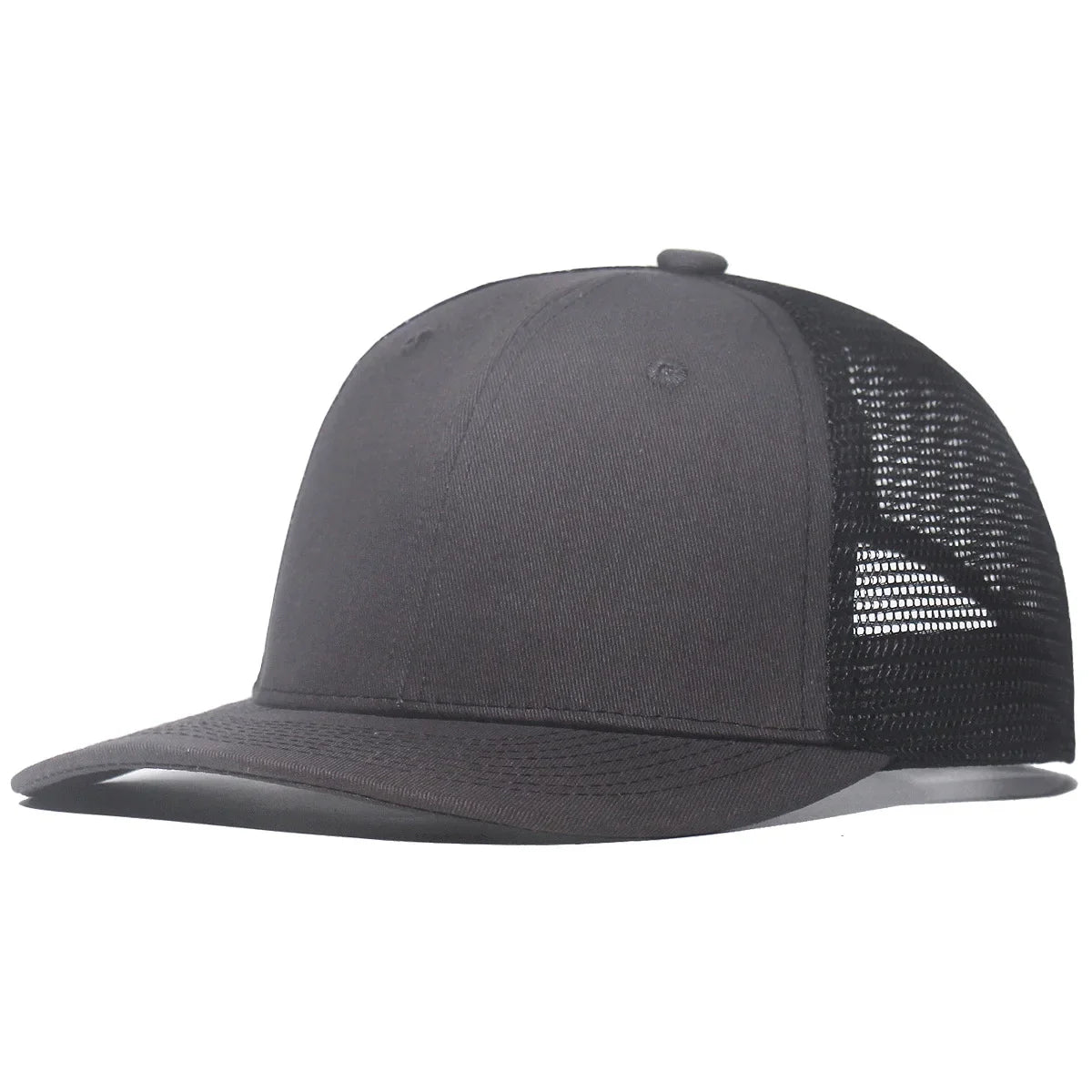 New Fashion Slight Curved Brim Baseball Cap For Men Women Summer Breakable Net Blank Truck Caps Sun Hat