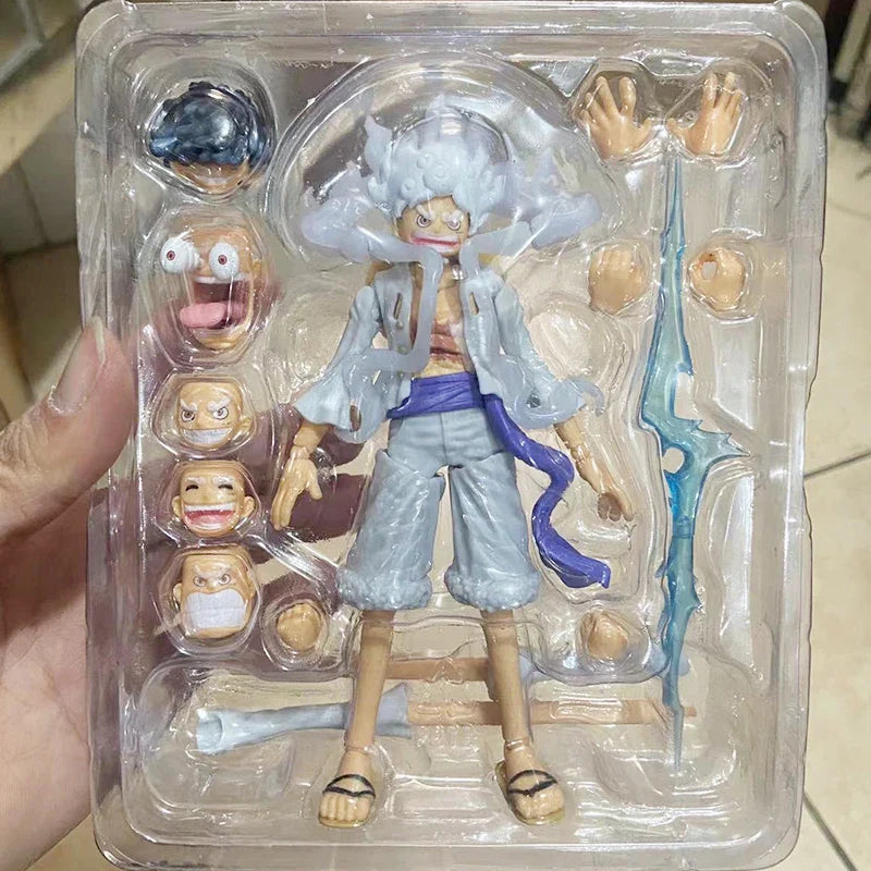 One Piece Monkey D Luffy Figure Gear 5 Sun God Nika Luffy Action Figurine PVC Model Collection Decoration Birthday Toys Gifts