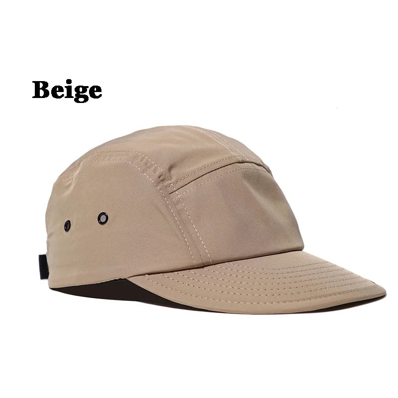 Fashion Adjustable Hat 5 Panel Cap Quick Dry Cap Snapback Hats Unisex Baseball Caps Sun Hats