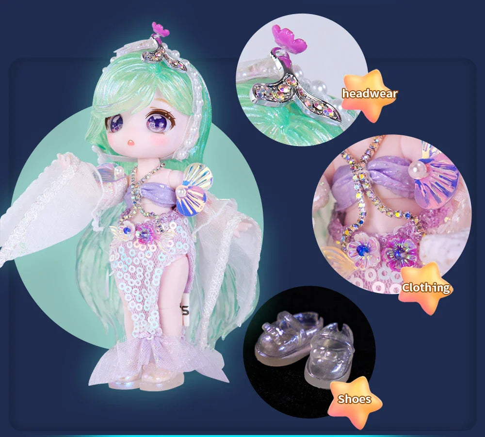 ICY DBS Dream Fairy Season 2 Constellation Maytree OB11 Doll BJD collectible Cute Animal 13cm SD Gift
