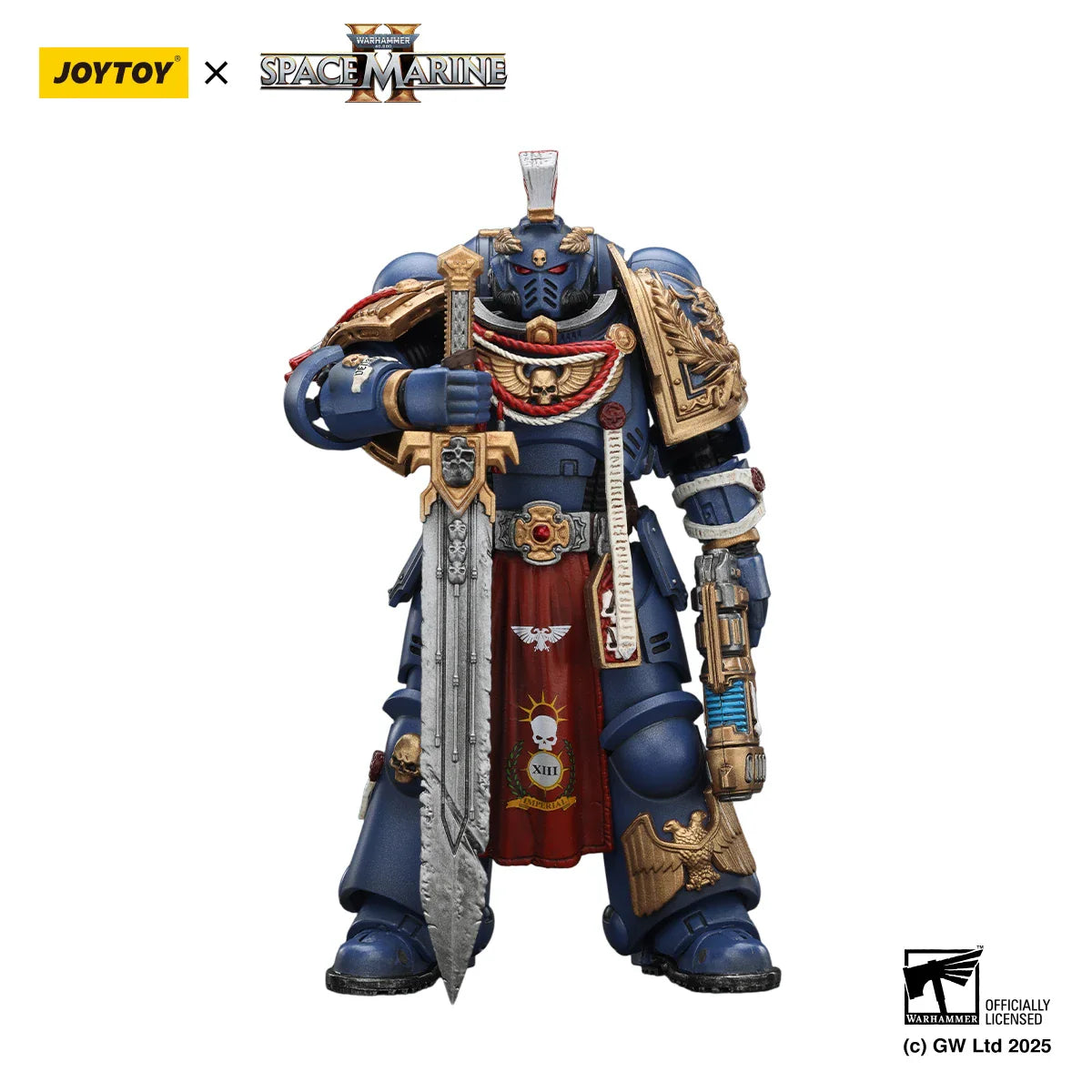 [IN-STOCK]JOYTOY Warhammer 40K 1/18 Action Figures Ultramarines Titus Victrix Guard Guilliman Anime Model Toys Gift