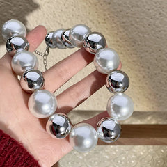 Pearl Necklace European And American Style Personality Fashion