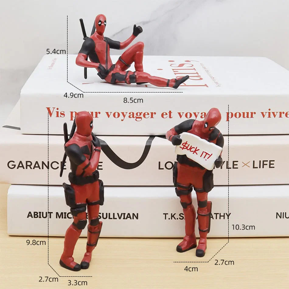 Deadpool & Wolverine Figure Deadpool 3 Figure Cool Cute Movie Figure Toy Doll Model Plush Decoration For Kid Birthday Gifts