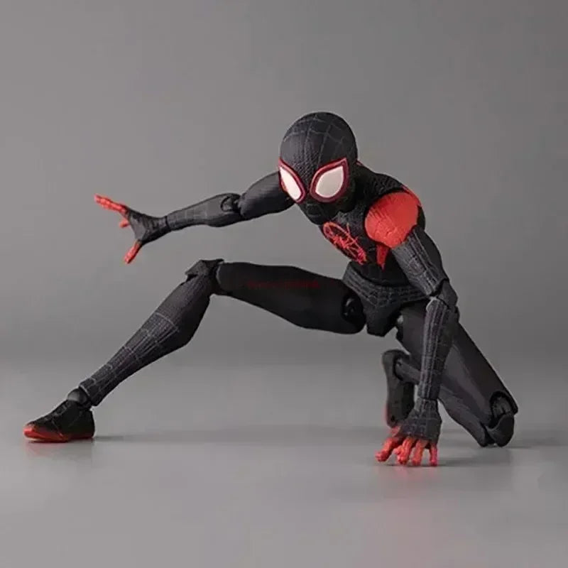 2024 Spiderman Gwen Peter Action Figure Anime Spider-verse Collection Sentinel Miles Morales Figures Christmas Toys Gifts