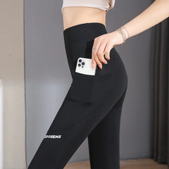 Seamless Leggings With Pocket Women Soft Workout Tights Fitness Outfits Yoga Pants