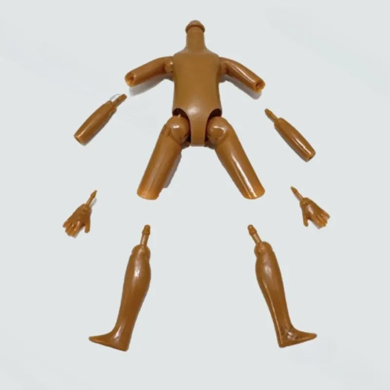 5-inch Little Doll Tan Skin 14.5cm Height Girl Dress Up Toy for Children Girls