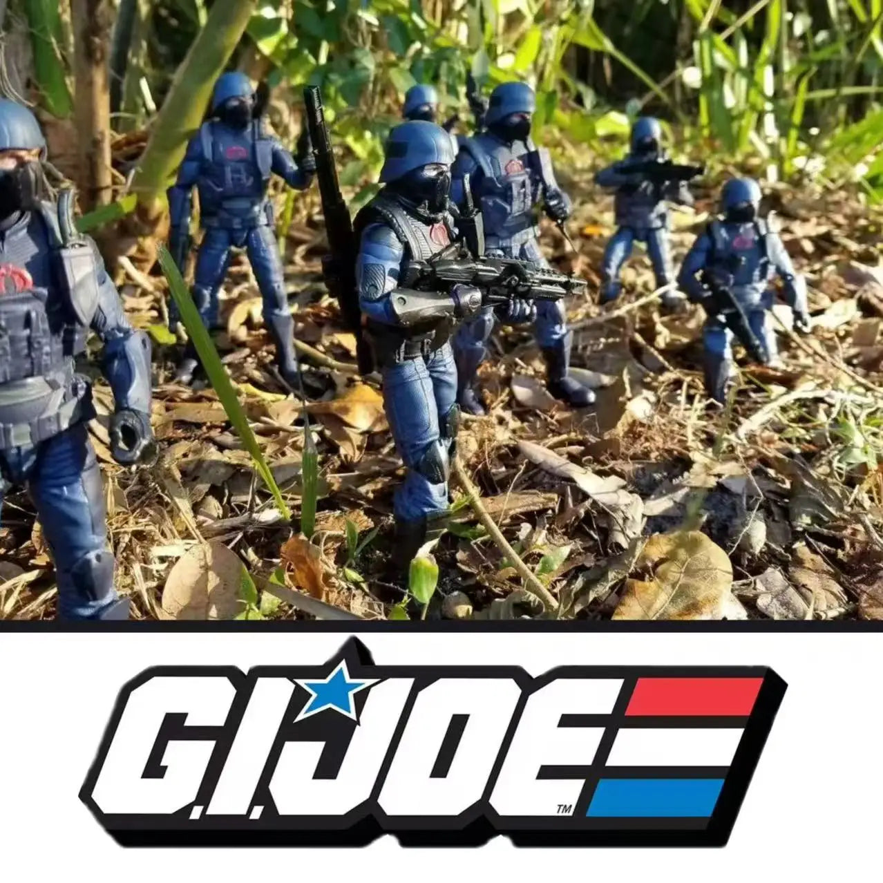 6 Inch G.I. Joe GI Joe Classified Series Retro Snake Eyes Cardback Cobra Trooper Enermy Action Figure Model Toy Gift