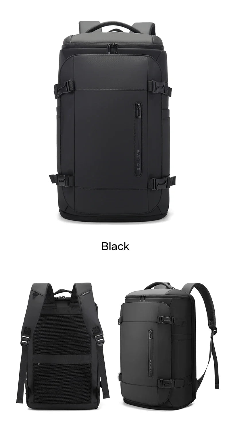 BANGE Carry On Backpack Cabin Bag Travel Backpack for Men Shoes Handle Luggage Leisure Laptop Backpack mochila para viaje cabina