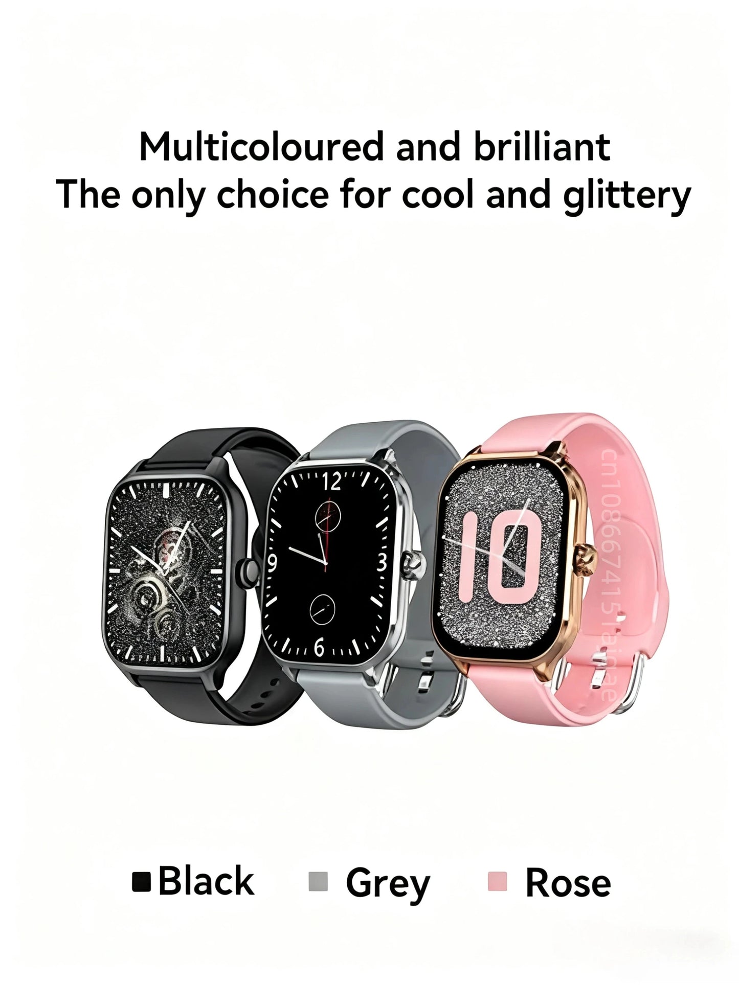PHONEPACE  C20 Smartwatch 1.77-inch HD Display Bluetooth Call Message Alert Sports Mode Smartwatch For Men Women
