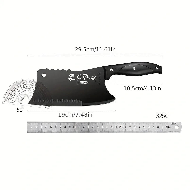 Bone Chopping Knife Stainless Steel Front Slicing Back Chopping Multi-purpose