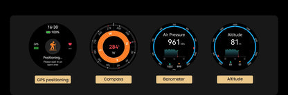 HAYLOU Solar Ultra GPS Smartwatch 1.6” AMOLED Display 5ATM Waterproof Built-in GPS Bluetooth Phone Calls Sports Smart Watch