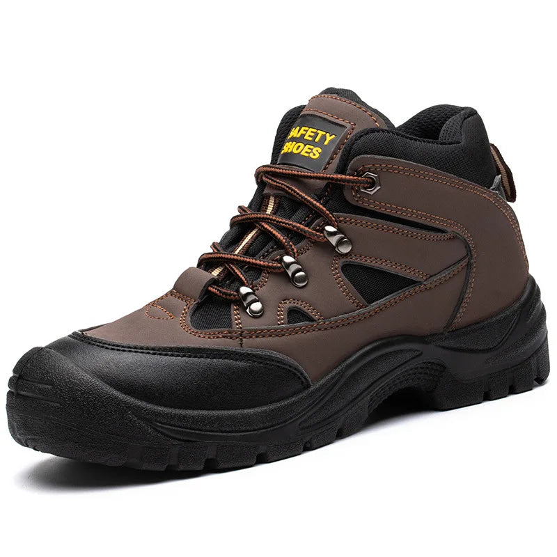 Lightweight Men Safety Botas Men Work Safety Shoes Anti-puncture Steel Toe Cap Non Slip Work Sneakers Male Tactical Boots