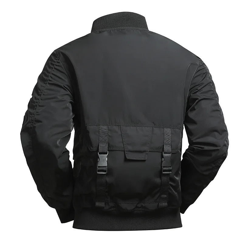 Air Force Fly Pilot Jacket Flight Tactical Bomber Jacket Men Winter Warm Aviator