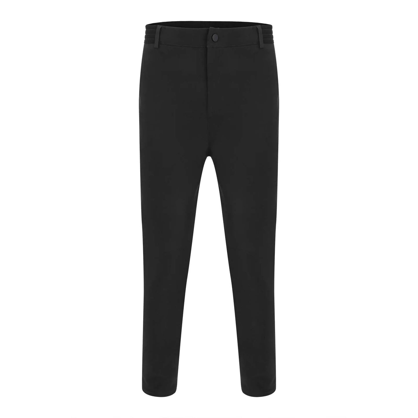 Solid Color Fashion Men's Pants England Style Calf Pants High Elastic Business