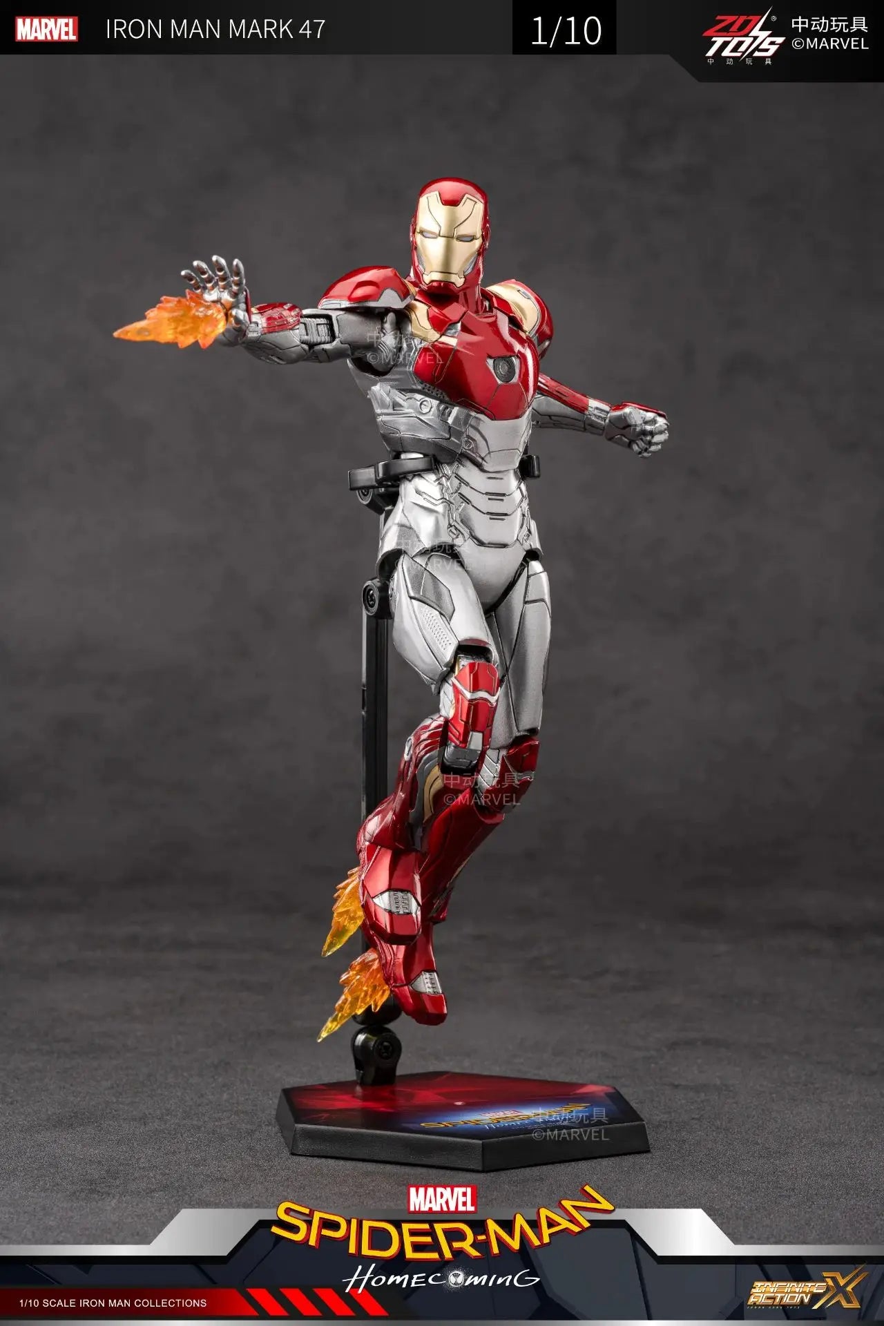 ZD Toys Iron Man Action Figure Iron Patriot MK1-7 MK17 MK33 MK85 MK30 War Machine Legends Avengers Tony Stark Collect Toy Gift
