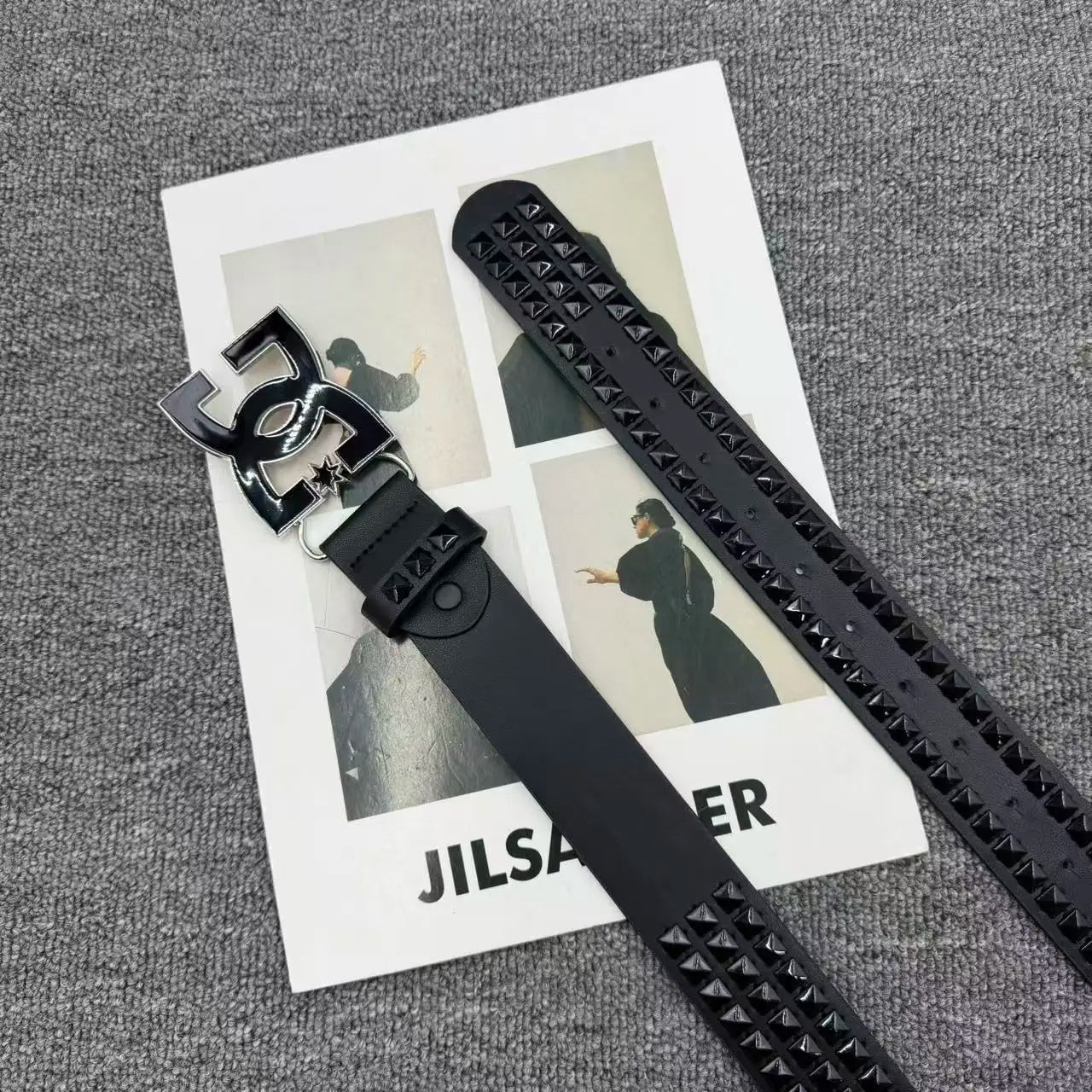 2026 Luxury Punk Belt for Women & Men – Y2K Style, Studded Design, High-Quality, Fashionable Metal Buckle